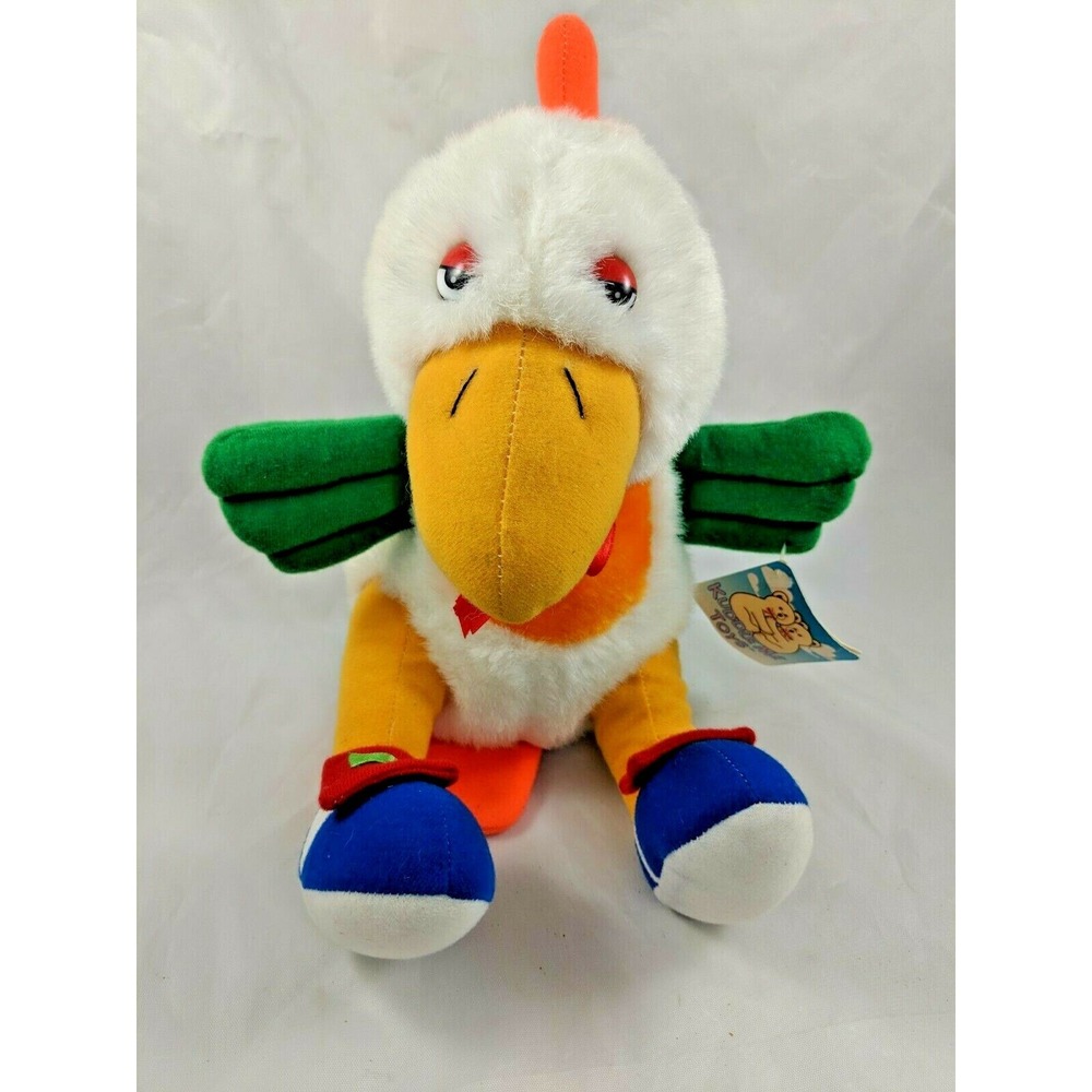 Kuddle Me Toys Bird Plush‎ White 12 Inch Kellytoy Stuffed Animal toy